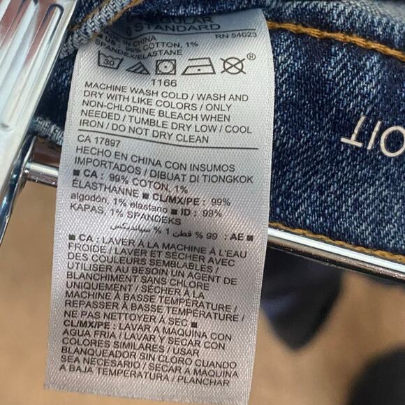 Old Navy Boyfriend Straight Jeans Sz 0 - Picture 7 of 12